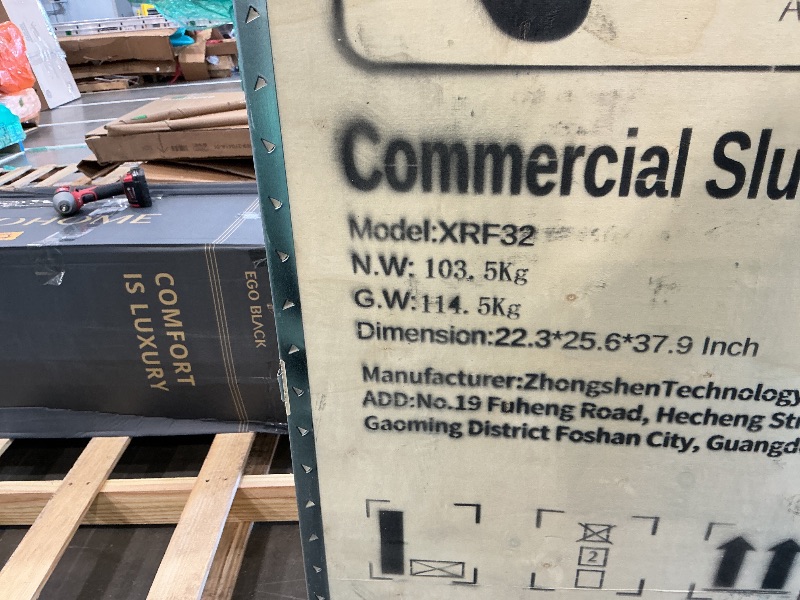 Photo 1 of ***UPDATED 5/30*** Slushy Machine Dual Tank 18 Minute First Batch 6.4 Gals Capacity Slushie Machine 6-9.5 Gallons Per Hour High Output 1800W Margarita Machine for Bars Restaurants Pool Party Catering Events Business CRATE JUST OPEN FOR PROCESS BRAND NEW I