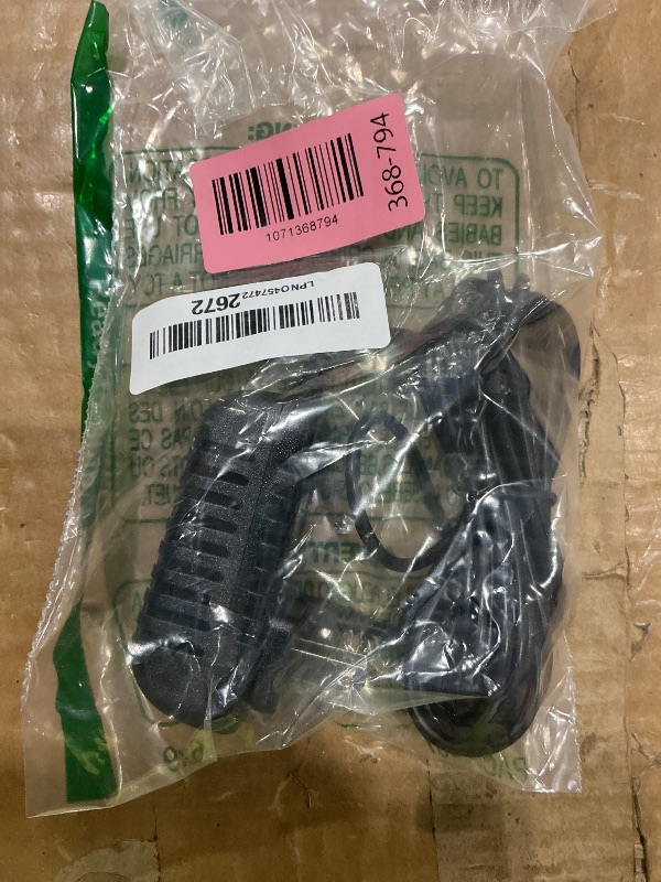 Photo 1 of 10 FT 12V 1A Power Supply Cord Charger, AC DC Adapter, DC Size 3.5mm X 1.35 mm
