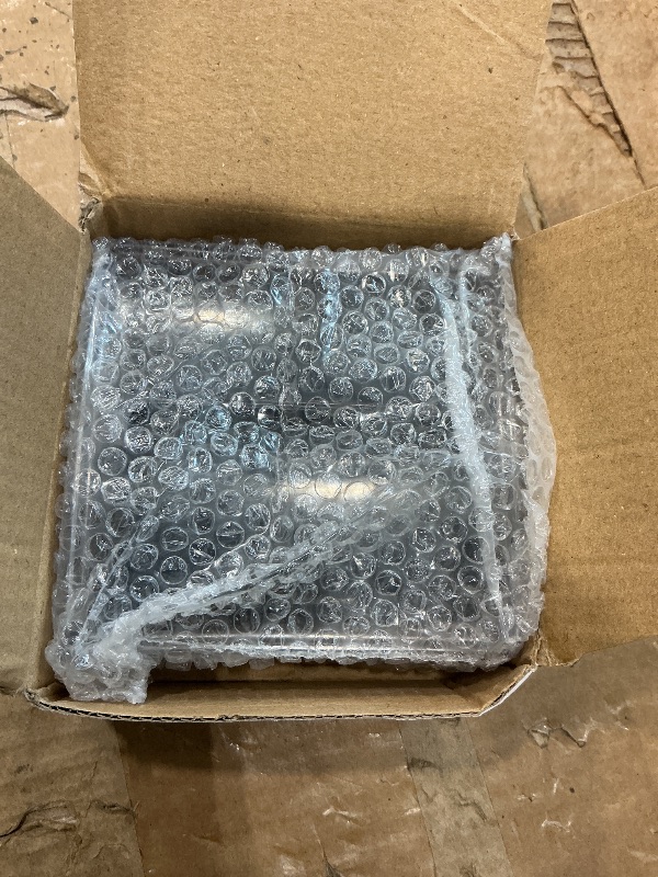 Photo 1 of 1 Pcs Pop Up Sticky Note Dispenser Sticky Note Holder Pop Up Note Dispenser Transparent Top for 3 x 3 Inch Sticky Notes School Office Home Store Black Base Clear Top (1)