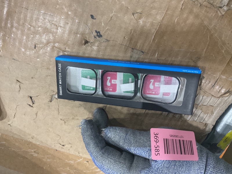 Photo 1 of [6 Pack] Case for Apple Watch Series 11/10 46mm Screen Protector with Ultra-Thin Tempered Glass, Full Coverage Anti-Scratch Hard Face Cover for iWatch 46 mm