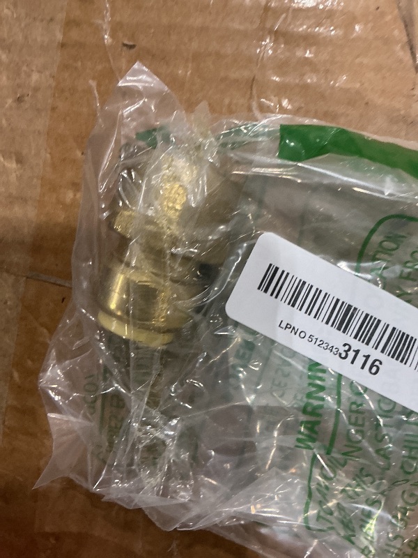 Photo 1 of 1 PIECE XFITTING 3/4" PUSH FIT X 1" FEMALE NPT/FNPT ADAPTER, CERTIFIED TO NSF ANSI61 - BRASS, PLUMBING FITTING FOR COPPER, PEX, CPVC