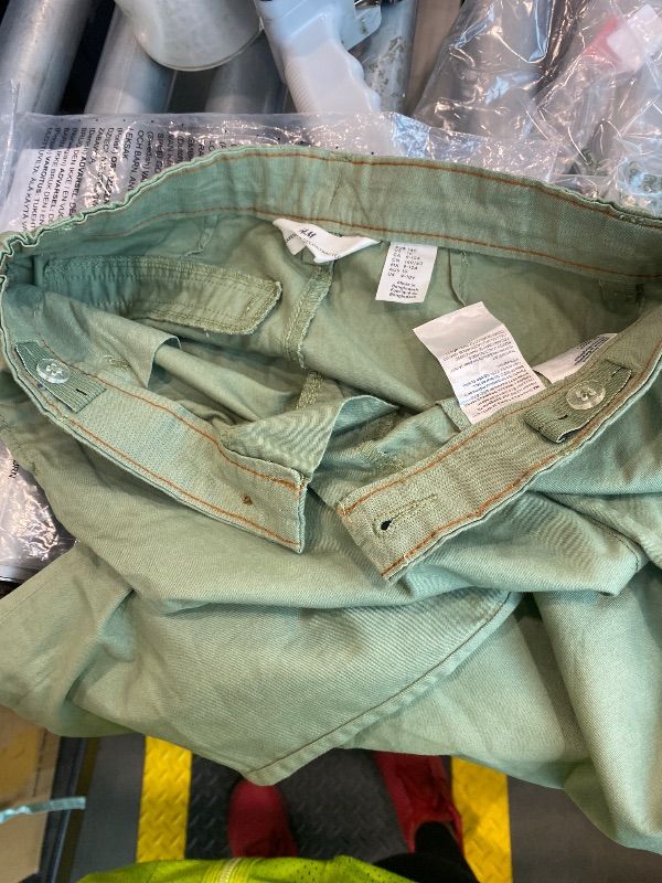 View 2 of **Similar item**
Haloumoning Boys School Uniform Chino Pants Kids Elastic Waist Pull on Twill Pants with Pockets 5-14 Years Army Green, US 10