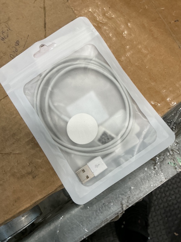 Photo 1 of ???? ???????? for Apple Watch Charger Magnetic Fast Charging Cable [Portable] Magnetic Wireless Charging Compatible with iWatch Series Ultra/SE/11/10/9/8/7/6/5/4/-[3.3FT] White