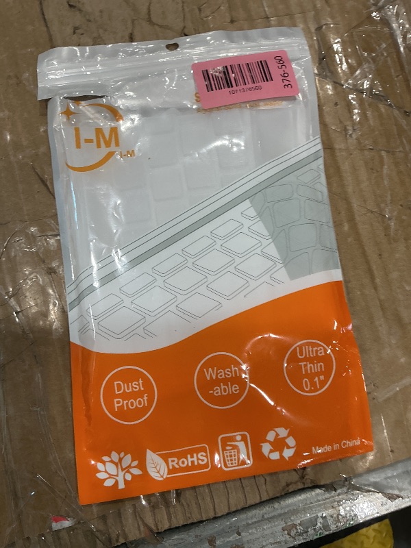 Photo 1 of (2 Pack) Universal Clear Anti-Dust Keyboard Skin Protector Cover for 104/107 Keys Standard Desktop Keyboard Reusable Waterproof Keyboard Cover