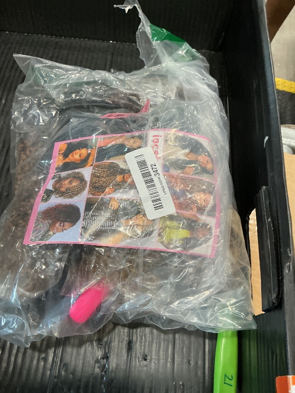 Photo 1 of 10 Inch 10 Packs Yanky Crochet Hair Pre-Twisted 3 Tones Ombre Brown Kinky Mini Spring Twist Small Curly Senegalese Braids (OT30/27-10P)