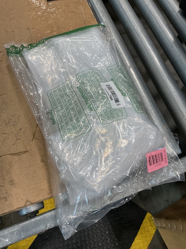 Photo 1 of **UNTESTED**
AmazerBath Shower Curtain Liner 2 Pack, 72 x 96 Inches Extra Long PEVA Plastic Shower Liner with 3 Weighted Stones and 12 Rustproof Metal Grommet, Lightweight Waterproof Shower Curtain - Clear