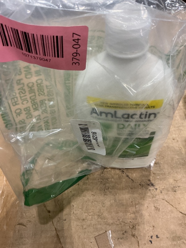 Photo 1 of ** SOLD AS IS, NO REFUN/RETURN** SEE COMMENTS!
AmLactin Daily Nourish Therapeutic Body Lotion for Dry Skin - No-Scrub Exfoliator and Moisturizer 12% Lactic Acid Lotion, 14.1 oz (Packaging May Vary)