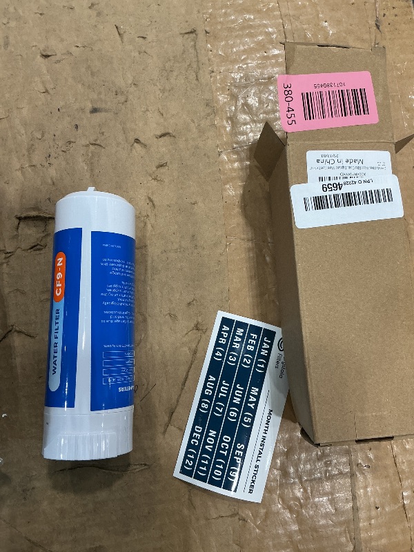 Photo 1 of Crystala Filters Water Filter Compatible with XWFE (Built-in CHIP), Replacement for GE XWFE, XWF Refrigerator Water Filter Pack of 1