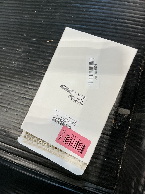 Photo 1 of 10 Pieces White Terminal Blocks 12-Position Terminal Strip Dual Row Screw Terminals Electric Wire Connector 4 mm² Wire Gauge, 20Amp 380V