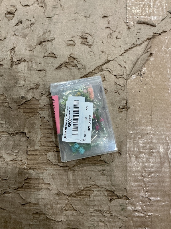 Photo 1 of 10 Pcs Dollhouse Miniatures Flowers Plants, 1:12 Tiny Small Glow in The Dark Glass Vase Flowers Plant House Decor, Faux Flower Model Miniature Dollhouse Accessories for Tiny Houses