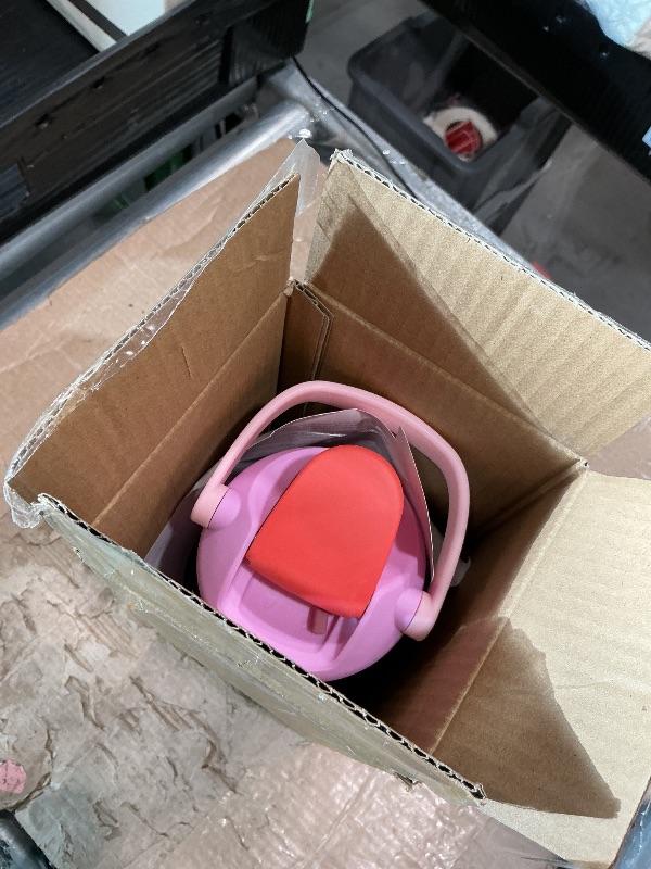 Photo 1 of *MINOR DAMAGE - USED*
Owala FreeSip Sway Insulated Stainless Steel Water Bottle with Two-Way Spout, Built-In Straw and Bucket Handle, Made for Travel, School, and Sports, 30oz, BPA Free, Leak Proof, Pink Angel Food Cake