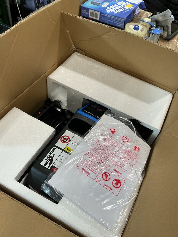 Photo 1 of **UNTESTED**
Under Desk Elliptical Machine, Electric Elliptical Exerciser for Senior, Quiet and Small Electric Seated Pedal Exerciser for Home with Remote Control and 12 Adjustable Speeds
**USED**