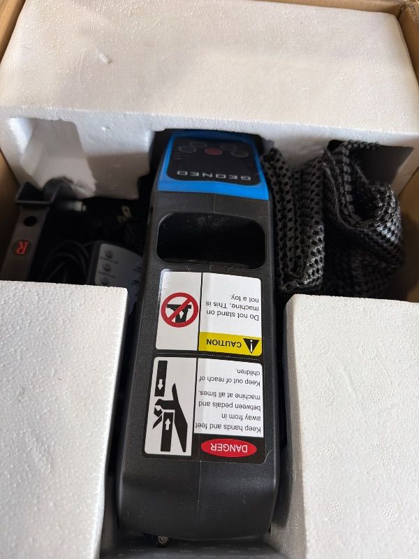 Photo 1 of **UNTESTED**
Under Desk Elliptical Machine, Electric Elliptical Exerciser for Senior, Quiet and Small Electric Seated Pedal Exerciser for Home with Remote Control and 12 Adjustable Speeds
**USED**