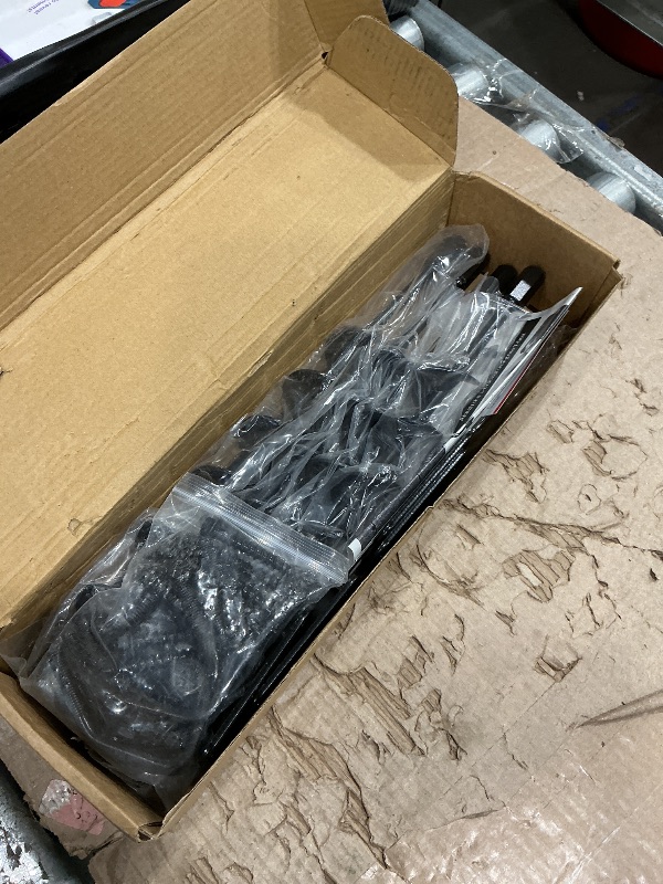 Photo 1 of [UPGRADED] 14” Full Spiral Blade Mobile Home Anchor, 4 Pack Ground Anchor Screw in with L-shaped Brackets, U-bolts, Power Nut Driver, Earth Anchors High Wind Heavy Duty for Camping Tents, Swing Sets