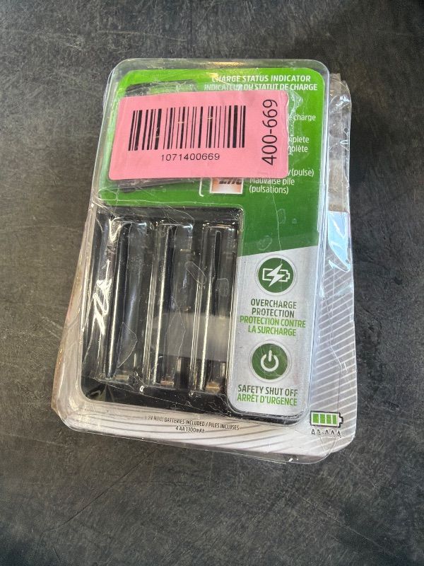 Photo 1 of **BATTERIES NOT INCLUDED**Energizer Recharge Value Charger for NiMH Rechargeable AA and AAA Batteries3