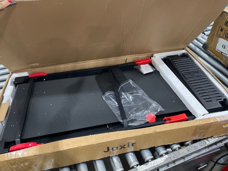 Photo 1 of **HAS A ERROR CODE, FOR PARTS ONLY** Joxir Walking Pad Treadmill with Incline, 7.5MPH Under Desk Treadmill for Home Office, 360 Lbs Capacity Portable Treadmills with Remote Control, Led Display