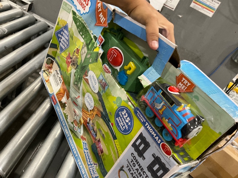 Photo 1 of ?Thomas & Friends Talking Cranky Delivery Train Set by Fisher-Price