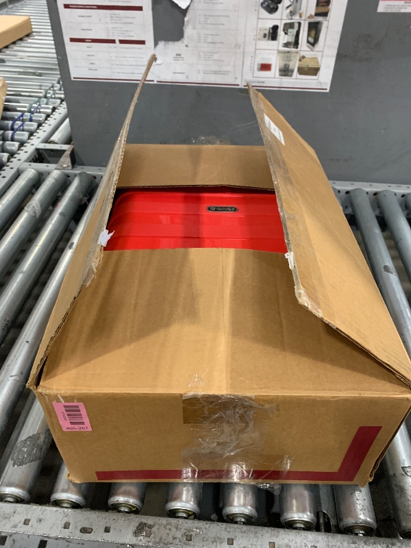 Photo 1 of Luggage with Spinner Wheels - Red