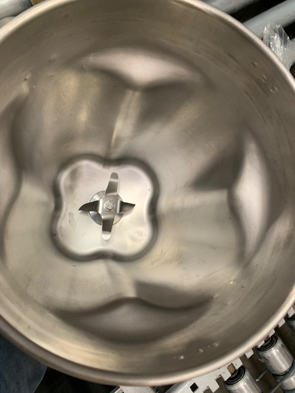 View 5 of 136oz Stainless Steel Replacement Container for Waring CB15 Series, 304 Food-Grade Blender Jar with Dual Stay-Cool Handles, Snap-Lock Leak-Proof Lid & Blade Assembly, Heavy-Duty OEM Alternative
