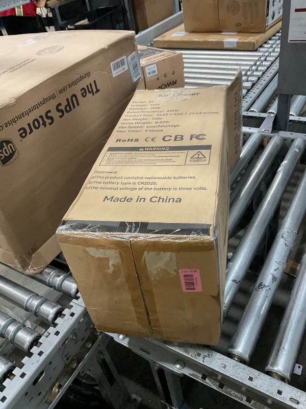 View 3 of 2026 Upgraded 3-in-1 Evaporative Cooler with 4 Ice Packs