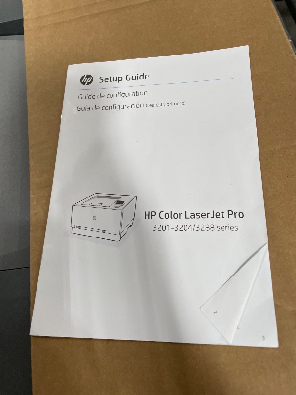 Photo 1 of **SOLD FOR PARTS/NEEDS FIX** HP Color LaserJet Pro 3201dw Wireless Color Printer