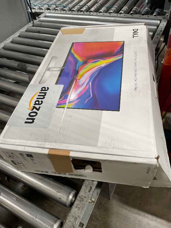 Photo 1 of **DAMAGED** Dell 24 Plus Monitor - S2425HSM - 23.8-inch FHD (1920x1080) 144Hz 1ms Display, 2 x 3W Speakers, HDMI Connectivity, Height/Tilt/Pivot/Swivel Adjustability, AMD FreeSync - Ash White