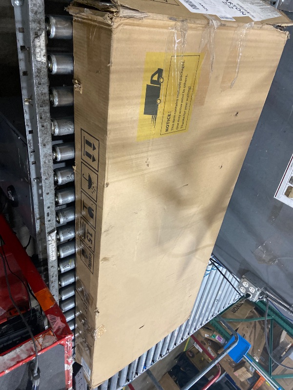 Photo 1 of *************INCOMPLETE ITEM, THIS IS ONLY BOX #2 OUT OF 2 TOTAL**************
YITAHOME 53 inch Movable Kitchen Island with Trash Can Storage Cabinet