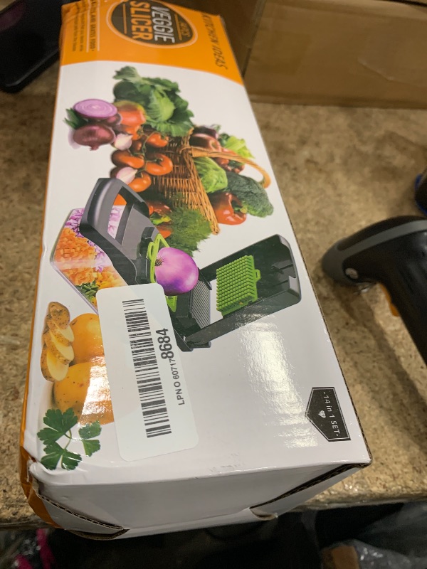 Photo 1 of 12-in-1 Vegetable Chopper with 8 Blades and Container