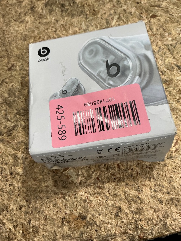 View 4 of **PARTS ONLY** Beats Studio Buds + True Wireless Noise Cancelling Earbuds - Transparent