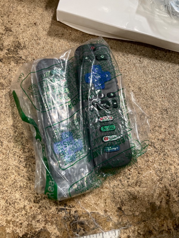 Photo 1 of (2 Pack) Replacement Remote Control for Roku TV, for TCL Roku/Onn Roku TVs