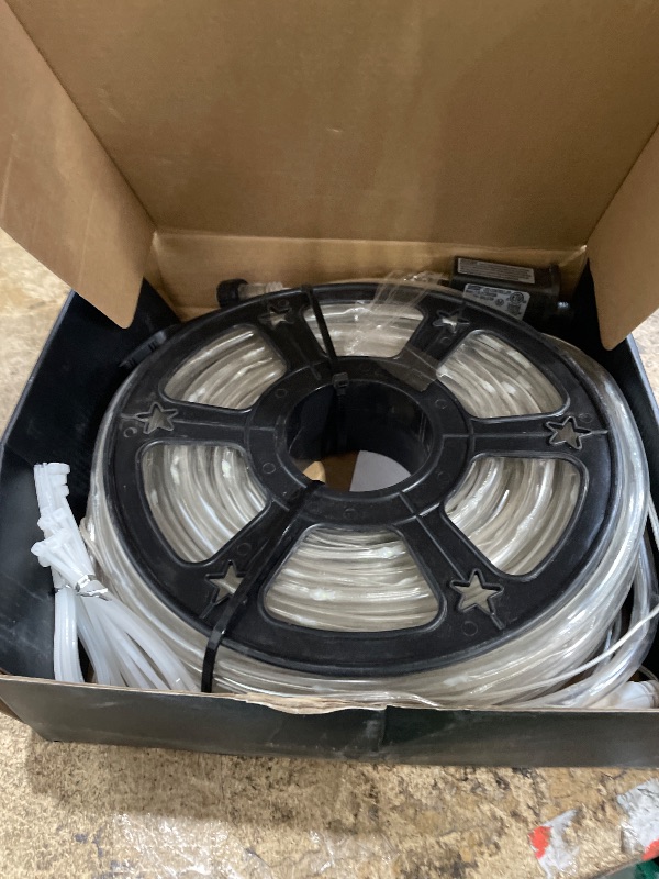 Photo 1 of 100Ft 720 LED Rope Lights for Outside with Remote & Plug - Cool White