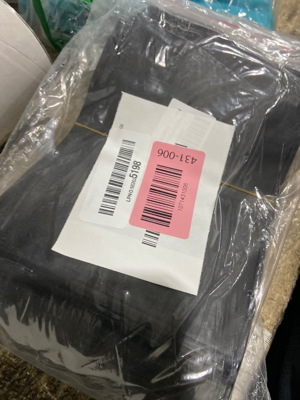 Photo 1 of 100 Pack Stand-Up Smell Proof Bags 5.5 x 7.9 Inch Resealable Mylar Bags with Clear Window Foil Pouch Bags Matte Black