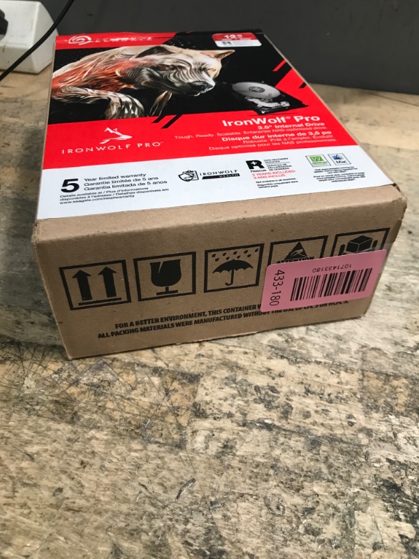 Photo 1 of *****Parts Only***** Seagate IronWolf Pro 12TB Internal HDD