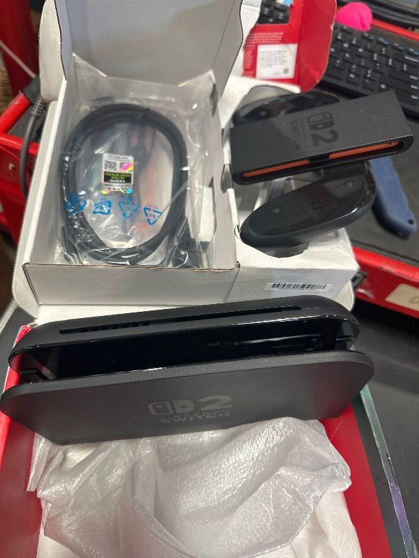 Photo 1 of *** PARTIAL SET - SEE NOTES *** Nintendo Switch 2 Console (Multicolor)