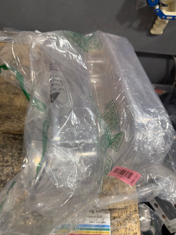 Photo 1 of 2 PACK Upgraded 240356402 Refrigerator Door Bin Replacement (Length 15.38")