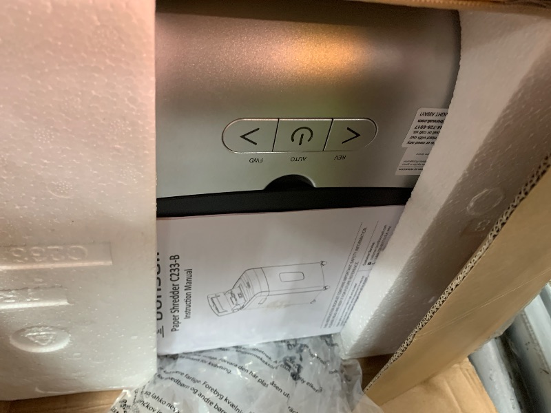 View 3 of ****PARTS ONLY **** Bonsaii 120-Sheet Autofeed Micro-Cut Paper Shredder
