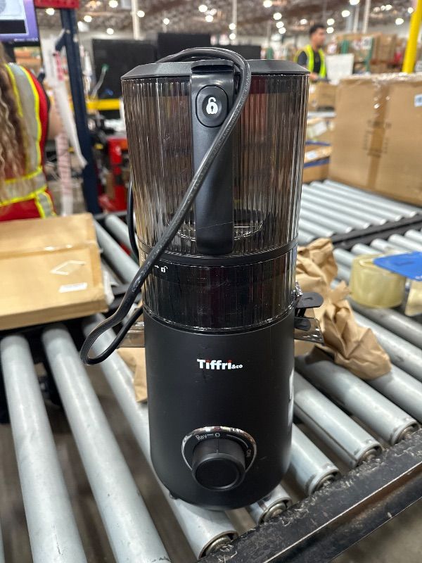Photo 1 of ***COULD NOT GET TO POWER ON ***Tiffri&Co 3-in-1 Cold Press Juicer, 6" Wide Chute Masticating Juicer