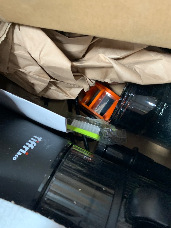 Photo 1 of ***COULD NOT GET TO POWER ON ***Tiffri&Co 3-in-1 Cold Press Juicer, 6" Wide Chute Masticating Juicer