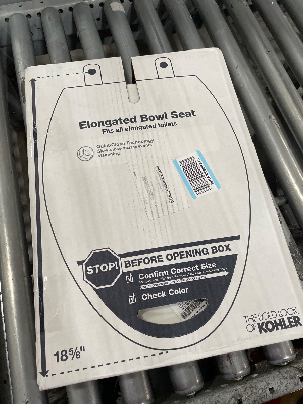 Photo 1 of  Standard Elongated Toilet Seat - White