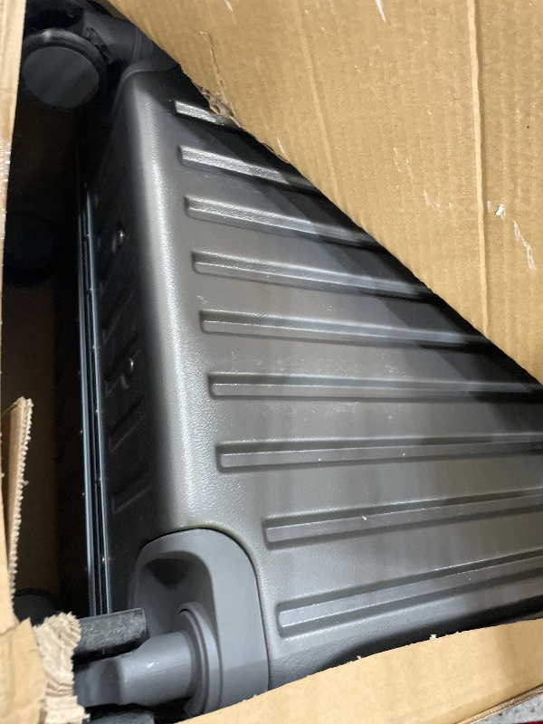Photo 1 of **MISSING ONE LATCH** HotWay 24" Aluminum Frame Hard Shell Checked Luggage