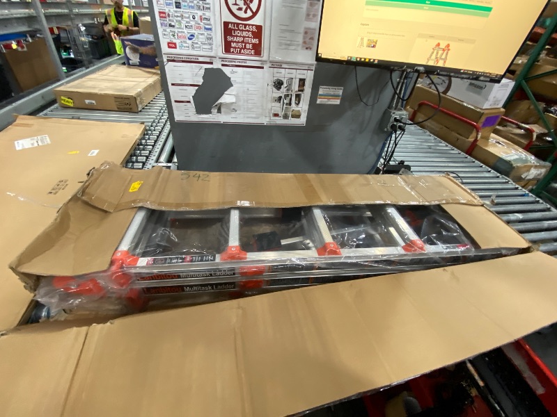 Photo 1 of **MISSING SCREWS** LANBITOU 17 Ft Multi-Position Ladder