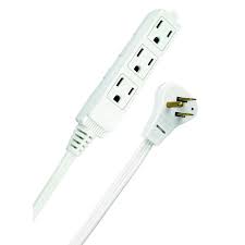Photo 1 of 2 pcs extension cords with 3 outlets