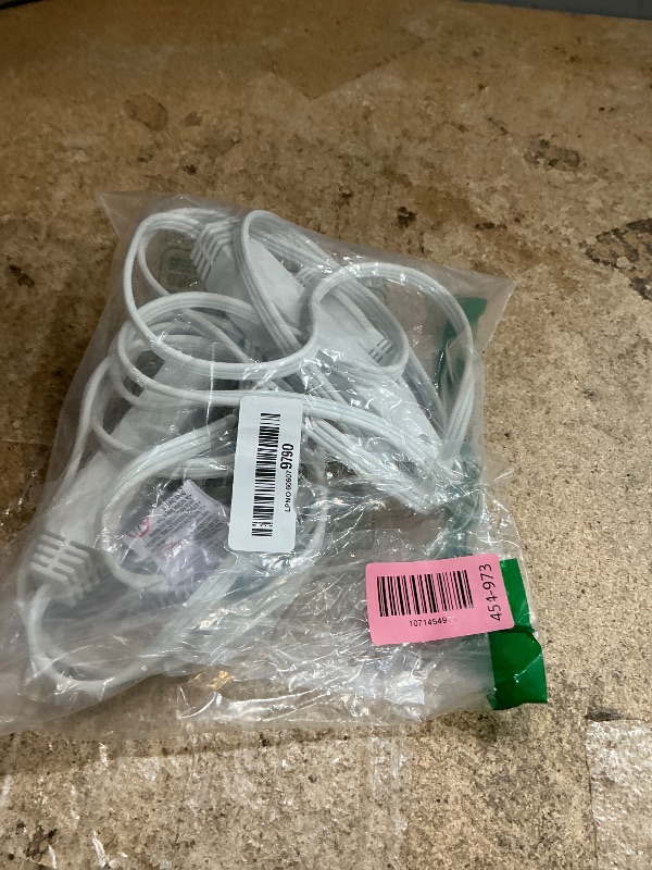 Photo 1 of 2 pcs extension cords with 3 outlets
