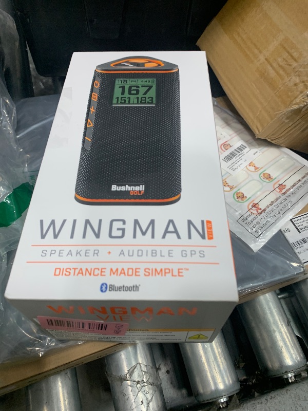 View 4 of ***MISSINg REMOTE****


Bushnell Golf Wingman View Golf Speaker