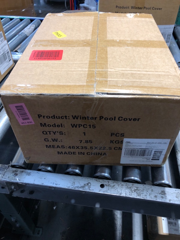 Photo 1 of 
POOLACC Pool Covers for Above Ground Pools - 18 ft Round Winter Pool Cover, Extra Durable Cold- and UV-Resistant Heavy-Duty Swimming Pool Cover for Winterizing
Style:Cover