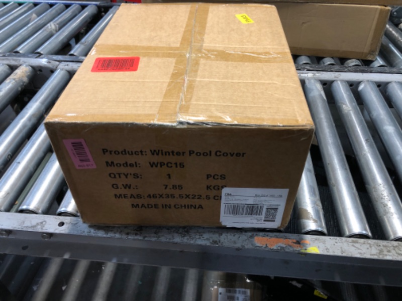 Photo 1 of 
POOLACC Pool Covers for Above Ground Pools - 18 ft Round Winter Pool Cover, Extra Durable Cold- and UV-Resistant Heavy-Duty Swimming Pool Cover for Winterizing
Style:Cover