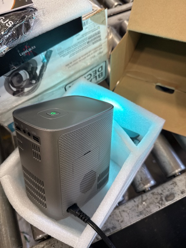 Photo 1 of [Electric Focus] Projector with WiFi and Bluetooth, 1080P,Portable Projector 4K with Zoom, Outdoor Movie Projector for Home Theater UP to 300" with Carry Bag, for Phone/TV Stick/PC