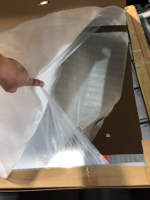 Photo 1 of ***FACTORY SEALED - OPENED FOR INSPECTION***    ***TRUCK/TRAILER PICKUP ONLY***  ZENOMIRRIS LED Full Length Mirror Floor Mirrors with Dimming &3 Color Lighting 32 x 71 Inch LED Mirrors Full Body with Stand for Bedroom Dressing Room Rect