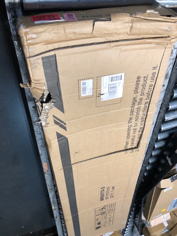 Photo 1 of ***FACTORY SEALED - OPENED FOR INSPECTION*** ***TRUCK/TRAILER PICKUP ONLY*** Ruedamann 5FT Wheelchair Ramp, 33" Extra Wide Aluminum Ramps for Wheelchairs for Home, 1000 LBS Capacity Portable Ramp with Handle, Non-Slip Wheelchair Ramps for Home Steps,