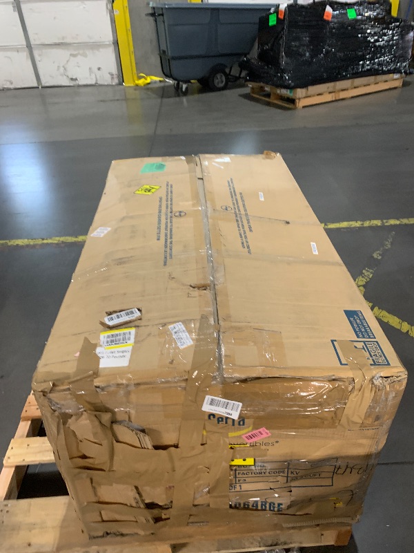 Photo 1 of ***Damaged***
Serta® Darnold 53.5" Pull-Out Sleeper Loveseat, Twin Size, Dreamcoil® Comfort, Memory Foam Pull-Out Mattress, USB-C and USB-A Power Ports, Soft Corduroy Fabric, Beige